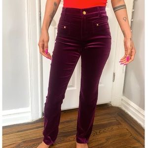 Roberto Cavalli Velvet pants